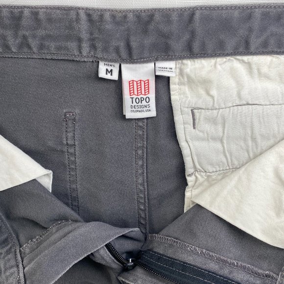Topo Designs Pants - Medium - Grey - Picture 2 of 13